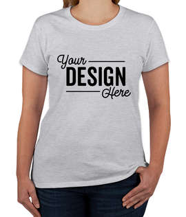 Gildan Women's 100% Cotton T-shirt - Color: Ash