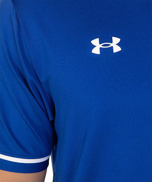 Under Armour Tipped Team Performance Polo - Embroidered