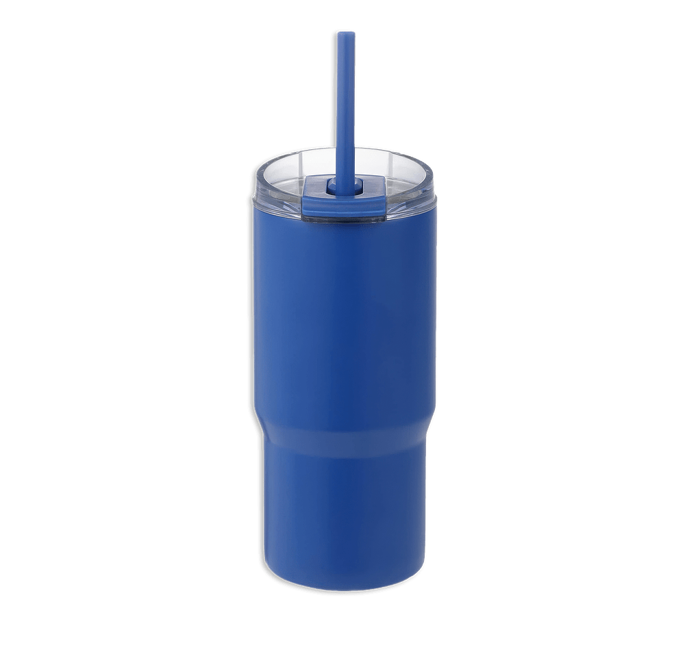 24 oz. Laser Engraved Auxo Insulated Tumbler with Straw-default