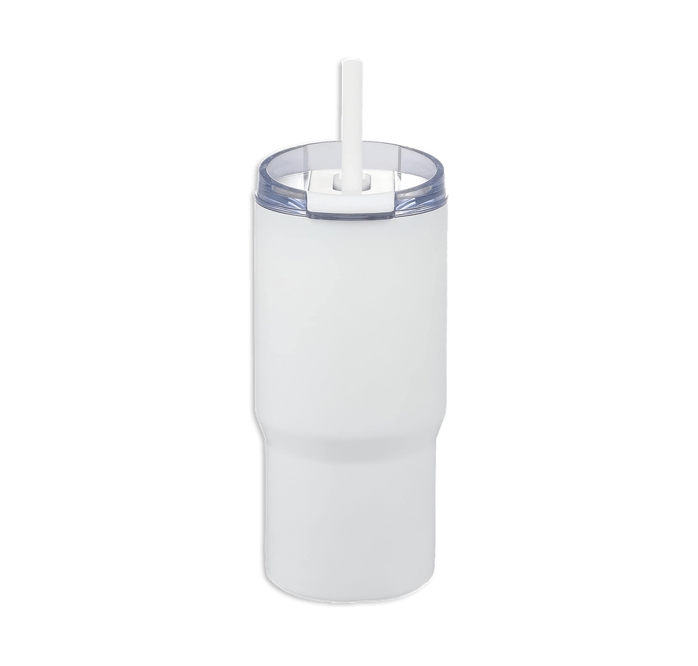 24 oz. Laser Engraved Auxo Insulated Tumbler with Straw-default