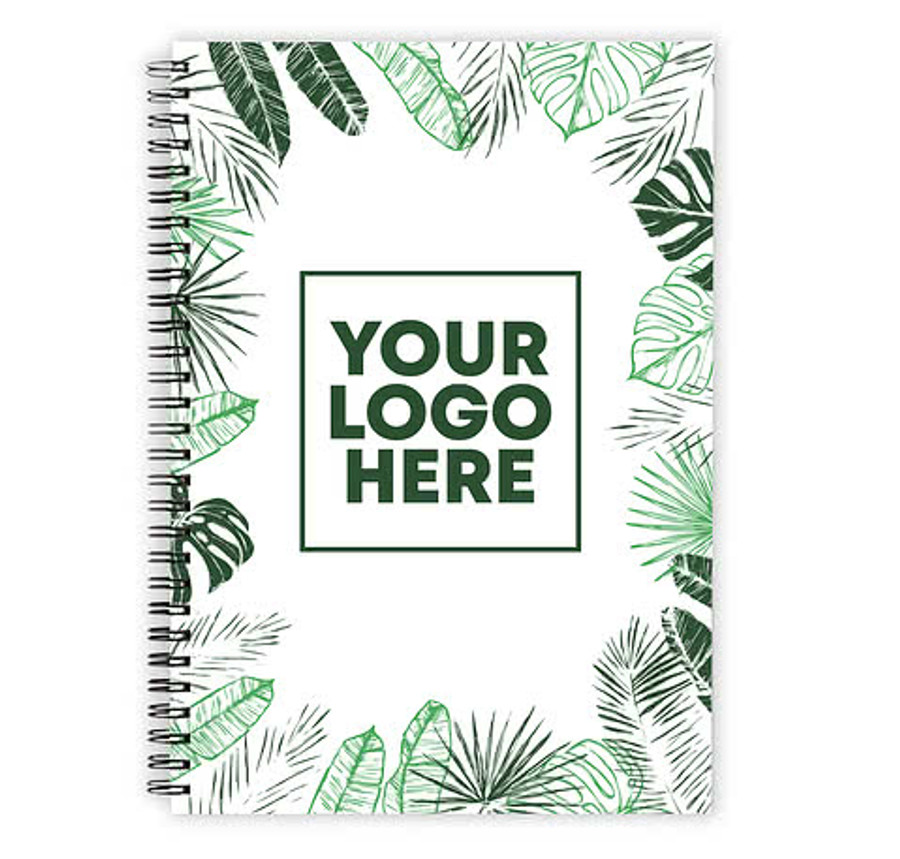 Jungle Border JournalBooks ® Spiral Notebook in Jungle
