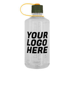 Nalgene 32 oz. Sustain Tritan Narrow Mouth Water Bottle - Color: Clear / Earth / Sunflower / Pumpkin