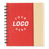 Organized Lock-it Spiral Notebook with Pen