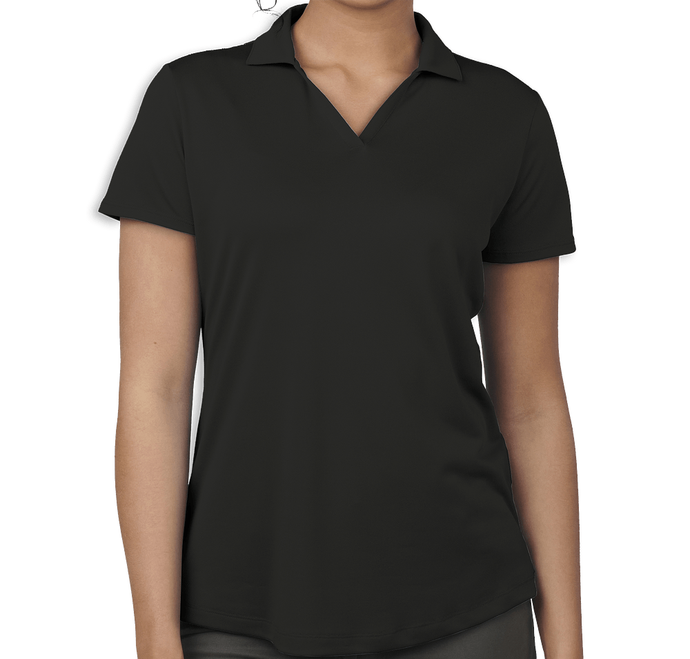 Edwards Women's Mini-Pique Snag Proof Performance Polo - Printed-default
