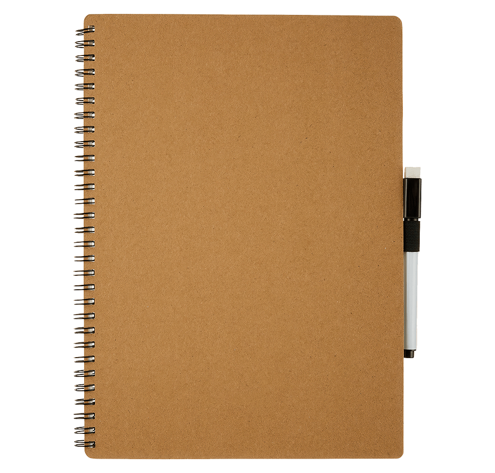 Brainstorm Dry Erase Notebook & Marker 7.75" x 10.5"-default