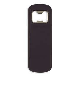 Full Color Easton Magnetic Bottle Opener - Color: Black