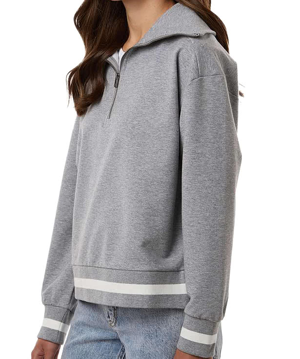 Custom Holloway Women's Heritage Prep French Terry Quarter Zip