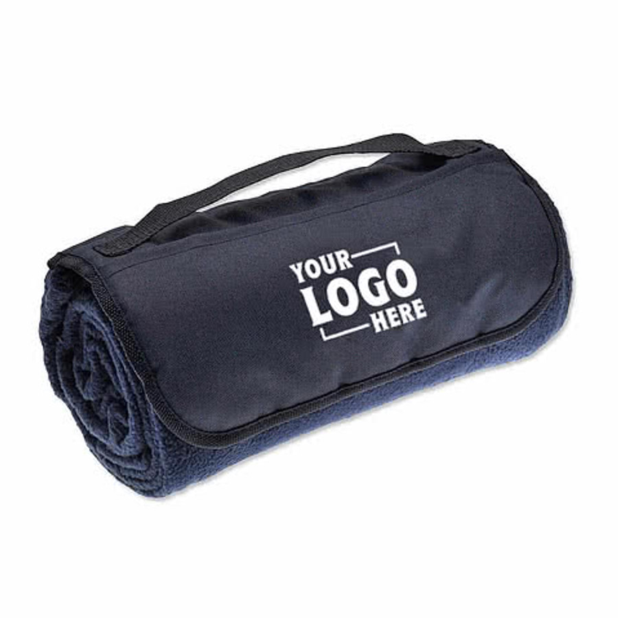 Stadium Roll-Up Blanket in Grey