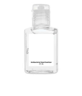 Full Color 0.5 oz. Squirt Hand Sanitizer - Color: Citrus / White