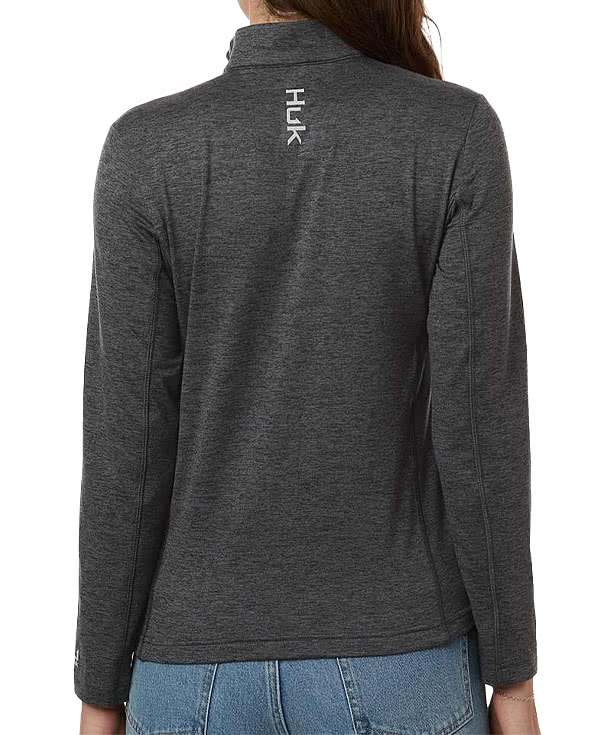 HUK Women's Coldfront+ Recycled Quarter Zip Pullover