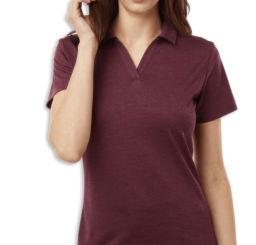 AllPro Women's Pro-Lock Melange Performance Polo - Embroidered-default