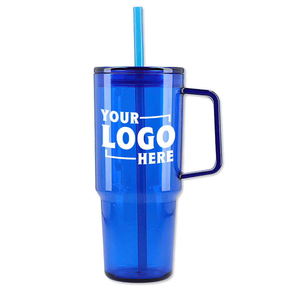 40 oz. Lucien Acrylic Eco Tumbler with Straw