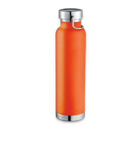 22 oz. Thor Copper Vacuum Insulated Water Bottle - Color: Orange