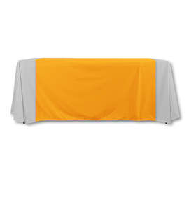 Full Color 57" LazerLine Table Runner - Color: Mango