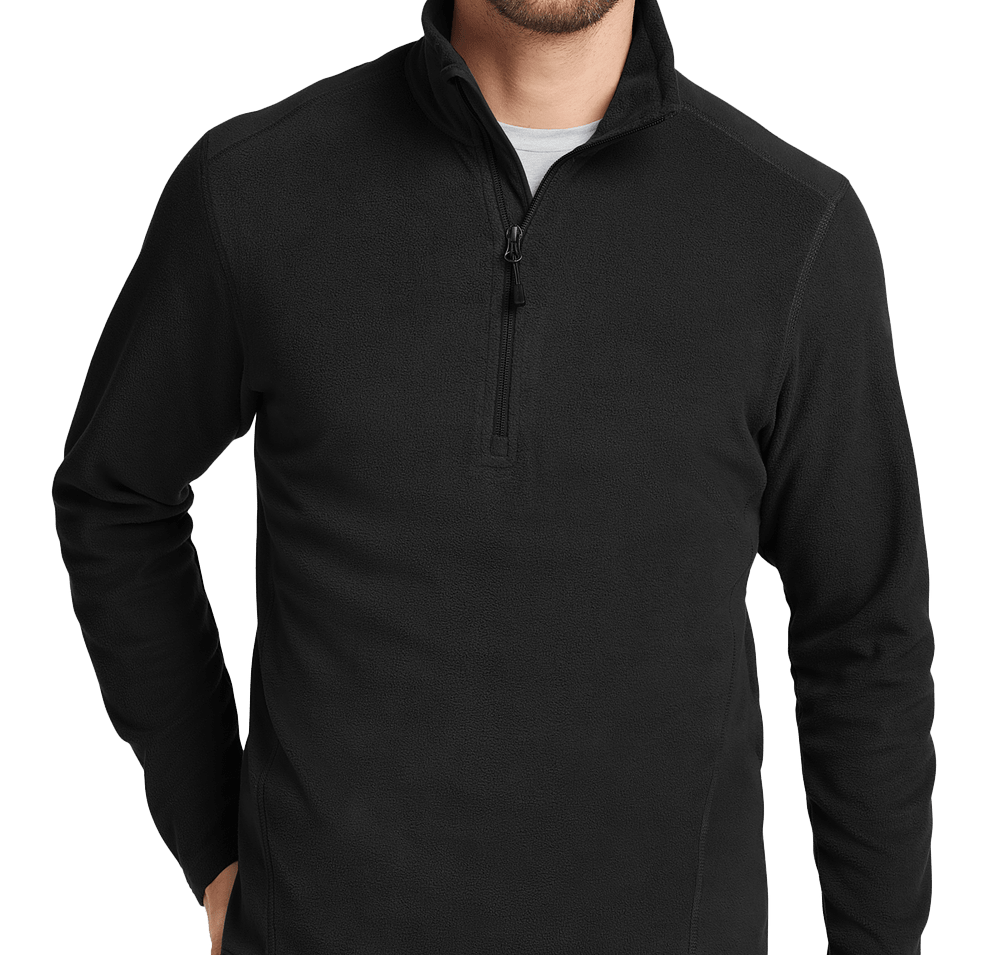 Eddie Bauer Half Zip Microfleece Jacket-default