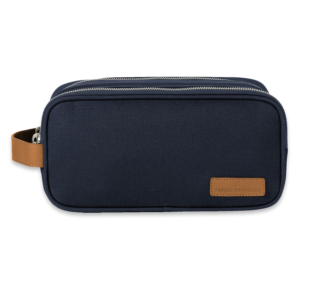 Brooks Brothers Wells Dopp Kit Pouch-default