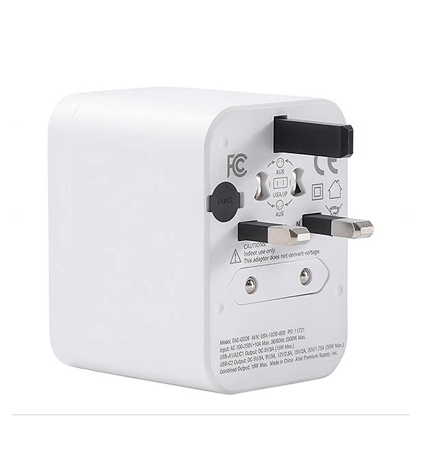 35W Concierge PD 4-Port Universal Travel Adapter