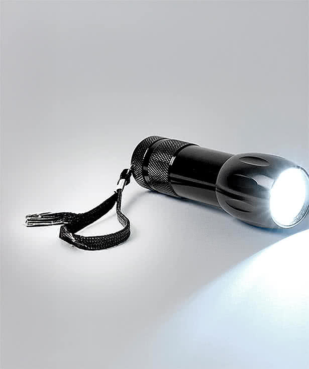 Mini LED Aluminum Flashlight