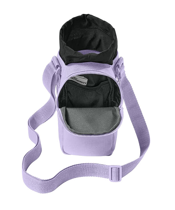 Port Authority Matte Oxford Hydration Crossbody Bottle Bag