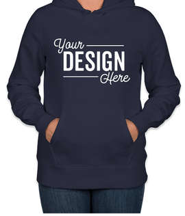 Sport-Tek Premium Women's Pullover Hoodie - Color: True Navy