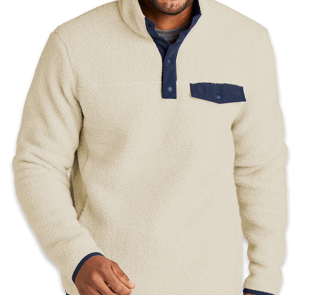 Port Authority Camp Fleece Snap Pullover-default