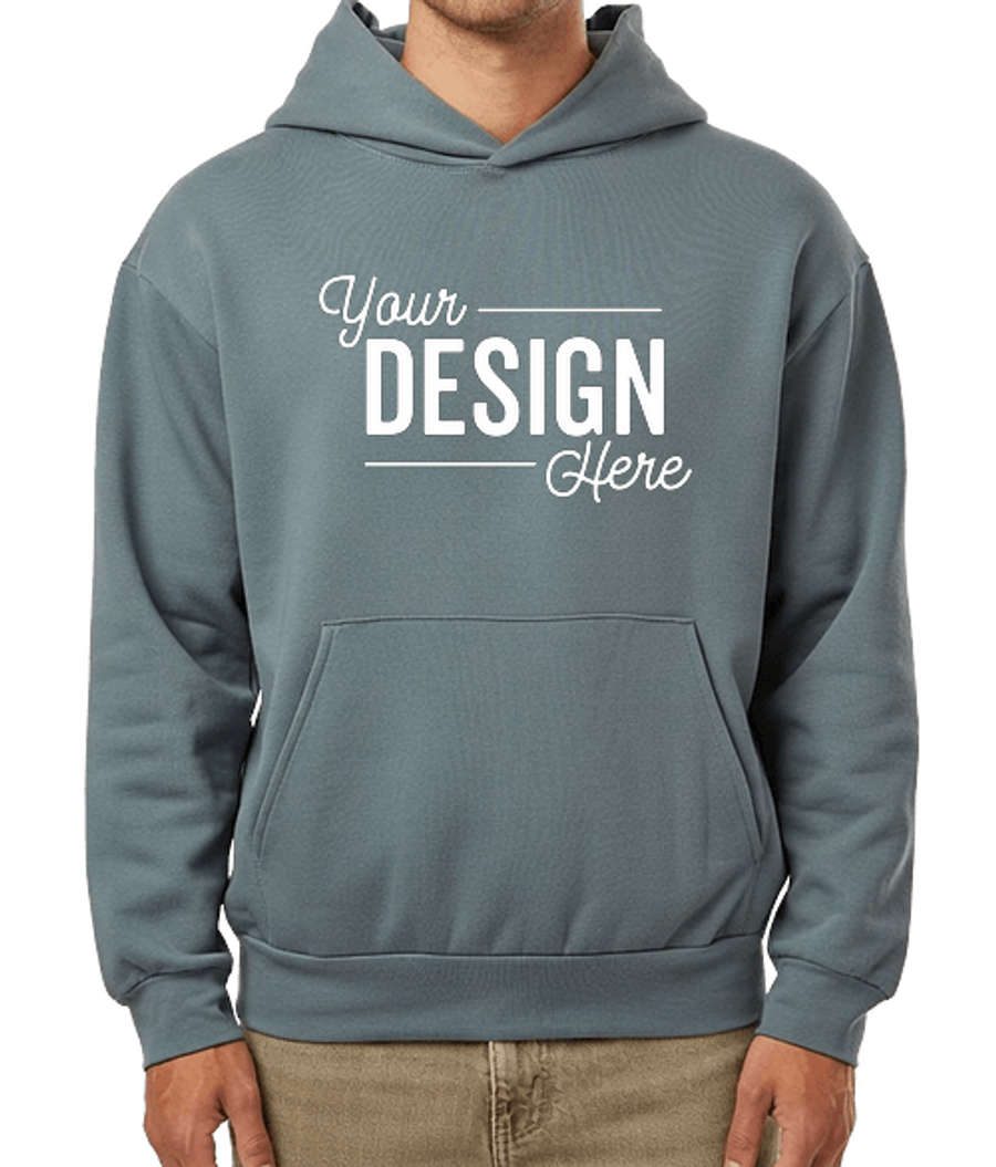 Independent Trading Avenue Midweight Pullover Hoodie in Blue Magic