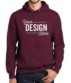 Port & Company Tall Essential Pullover Hoodie - Color: Maroon