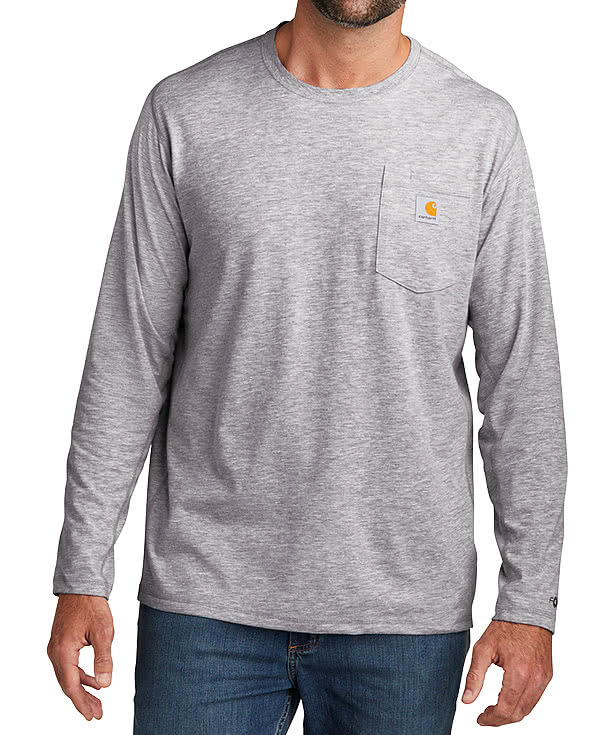 Carhartt Force Cotton Long Sleeve Pocket T-shirt