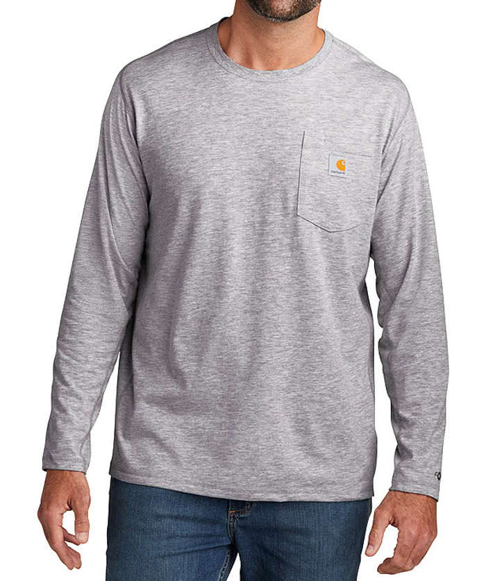 Carhartt Force Cotton Long Sleeve Pocket T-shirt
