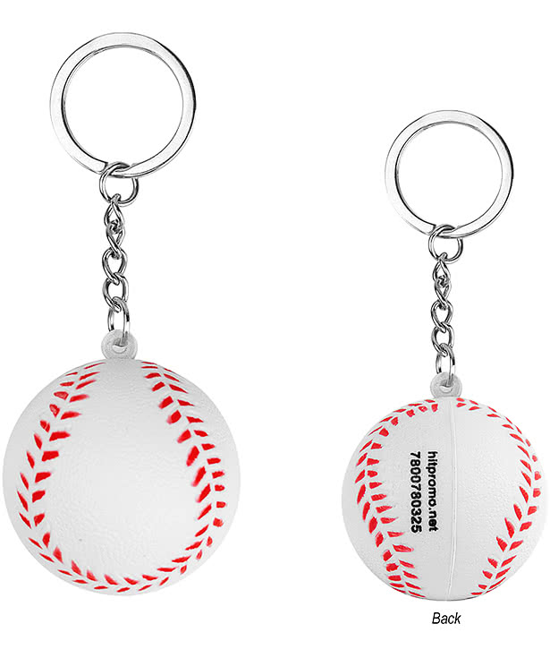 Baseball Stress Reliever Keychain