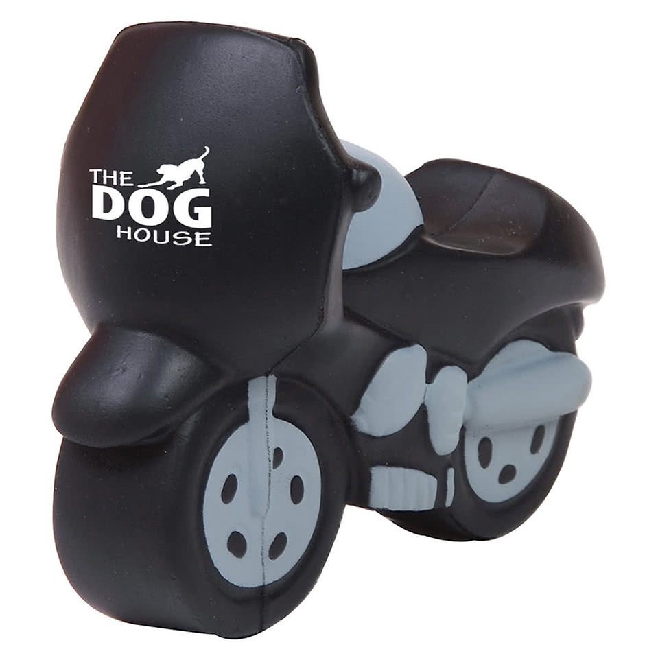 Black Motorcycle Stress Reliever