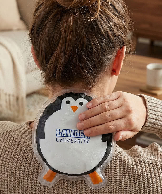 Round Penguin Hot/Cold Pack