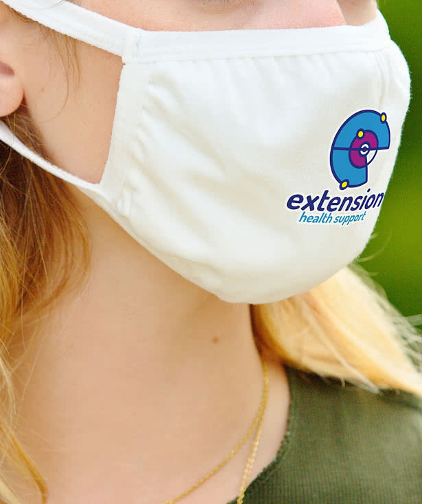 Full Color Escort Cotton 4-Ply Face Mask