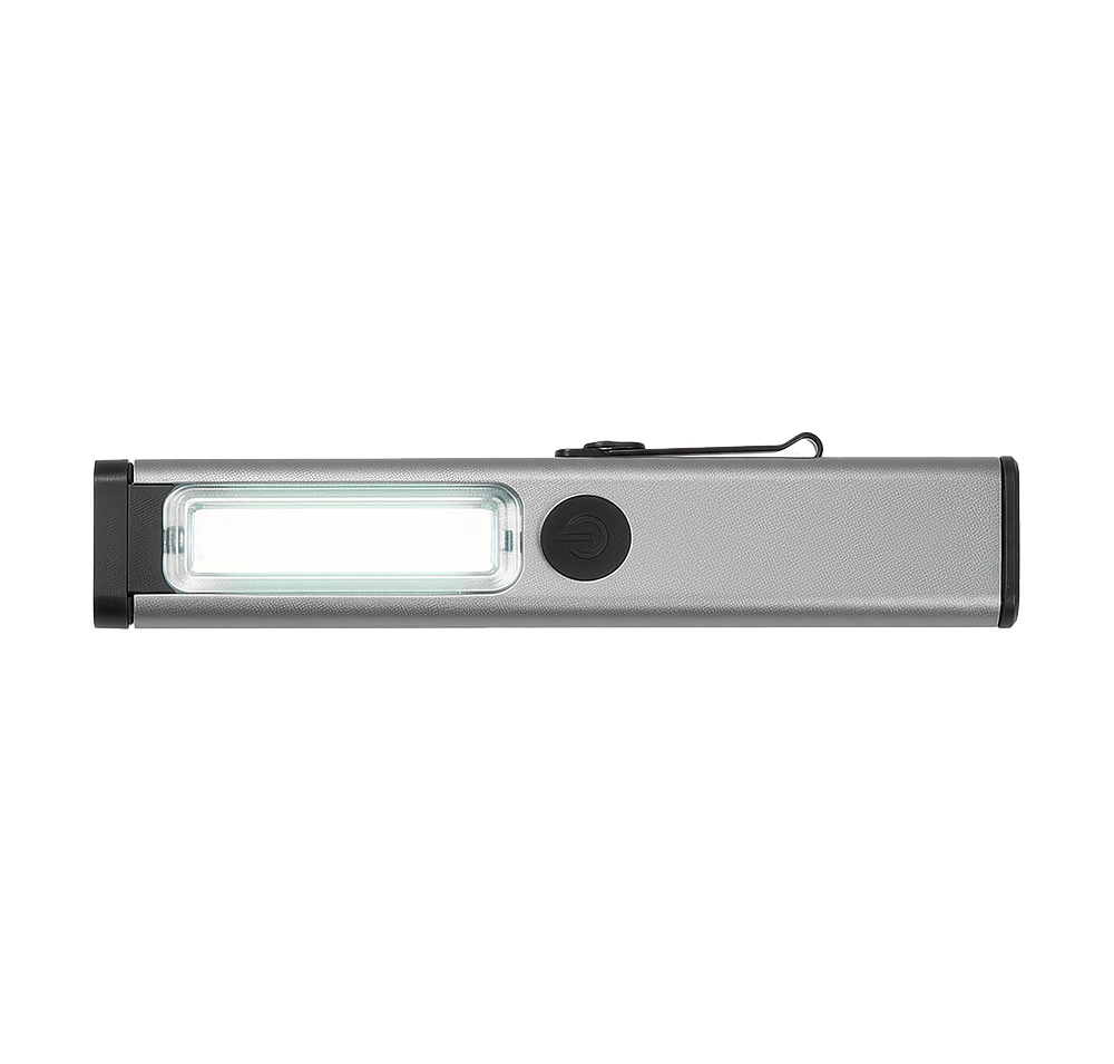 Best Buddy Tools Rechargeable Beam COB Pocket Flashlight with Clip & Magnet-default