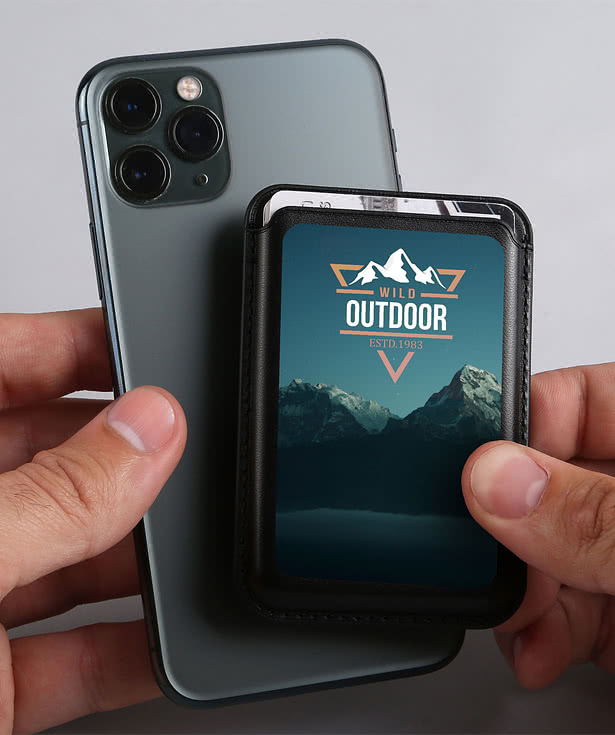 Full Color Snap2 Magnetic Phone Wallet