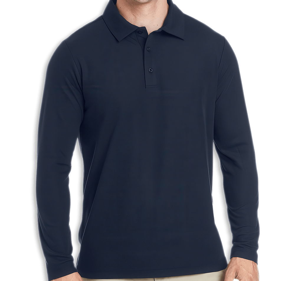 Core 365 Fusion ChromaSoft Long Sleeve Performance Pique Polo - Embroidered-default