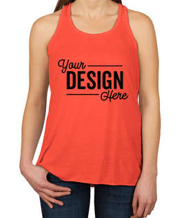 Canada - Bella + Canvas Women's Flowy Racerback Tank - Color: Coral