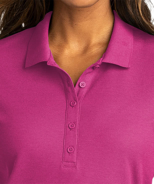 Port Authority Women's SuperPro React Polo - Printed
