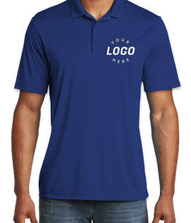 Sport-Tek Competitor Performance Polo - Screen Printed - Color: True Royal