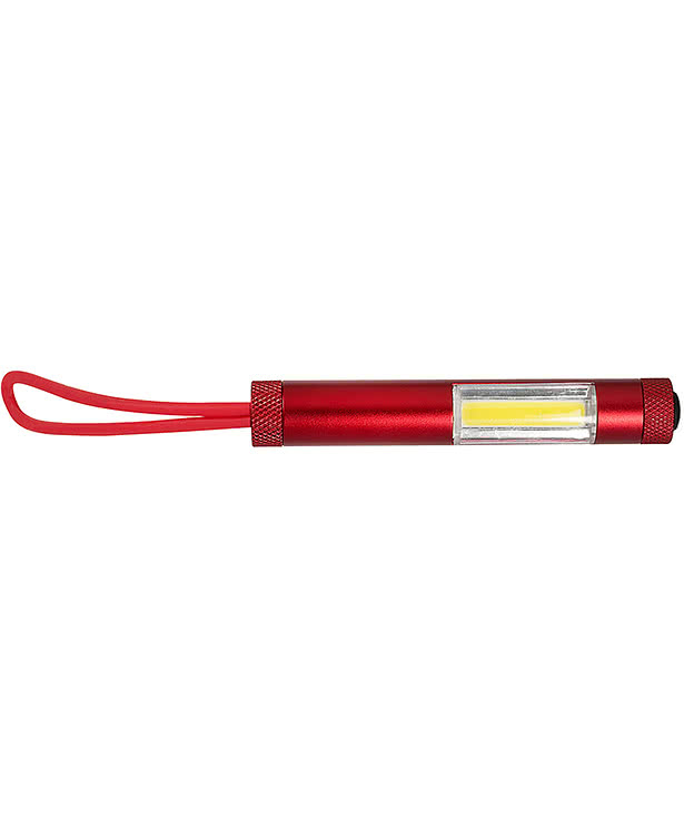 COB Work Flashlight With Silicone Loop