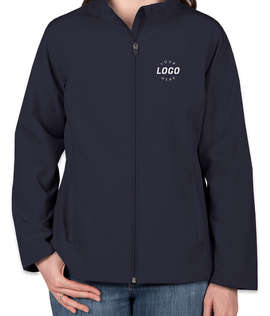 Team 365 Women's Soft Shell Jacket - Color: Sport Dark Navy