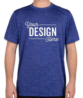 Augusta Tonal Heather Performance Shirt - Color: Royal