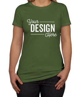 Bella + Canvas Women's Slim Fit Favorite T-shirt - Color: Olive