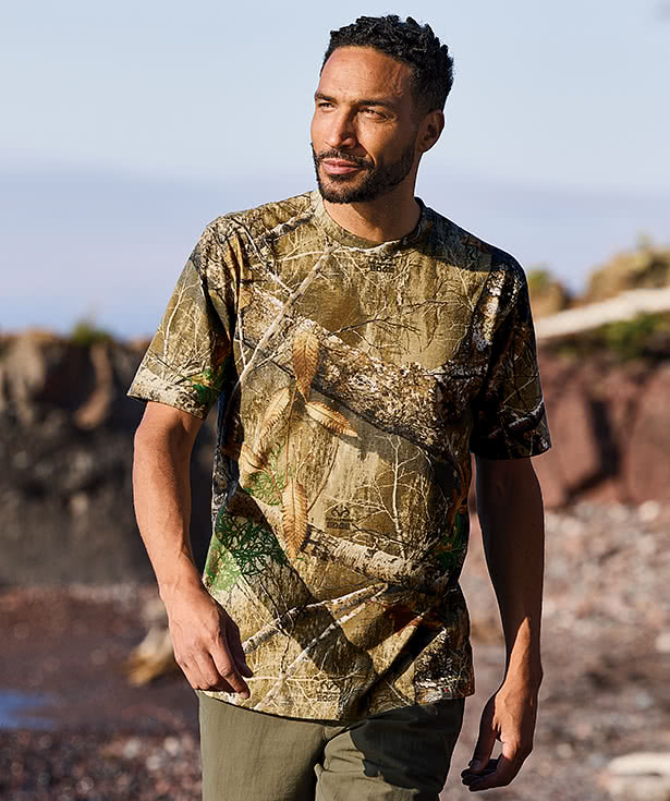 Russell Outdoors Realtree® Cotton Crewneck T-shirt