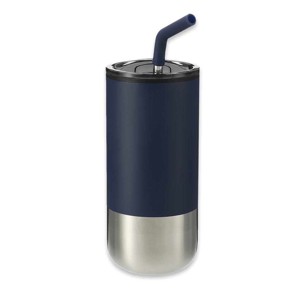 Laser Engraved 16 oz. Lagom Insulated Tumbler with Straw-default
