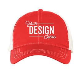 Pacific Headwear Vintage Snapback Trucker Hat