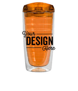 16 oz. Insulated Vortex Tumbler - Color: Orange