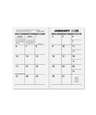 Full Color Promotional Monthly Pocket Planner