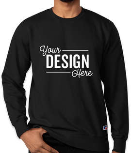 Russell Athletic Cotton Rich Crewneck Sweatshirt - Color: Black