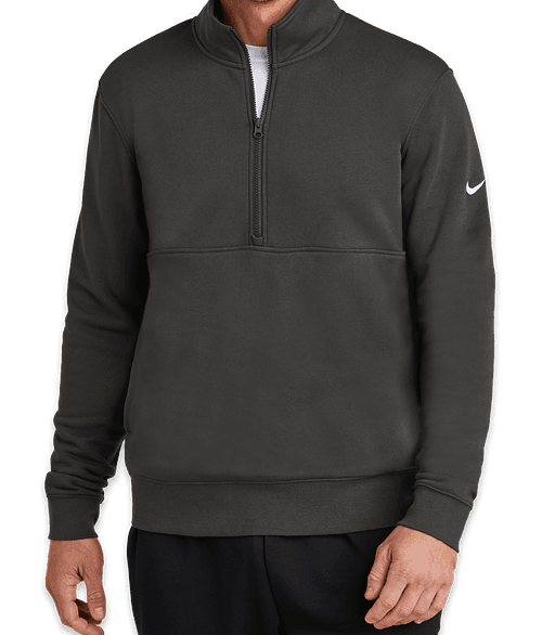 ★NIKE★CLUB QUARTER ZIP フリーストップ★追跡可 mens-nike-anthracite-kentucky-
